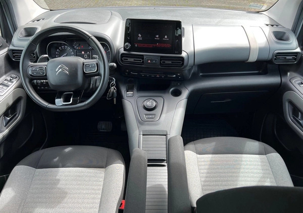 Citroen Berlingo cena 89800 przebieg: 80345, rok produkcji 2020 z Chocianów małe 562